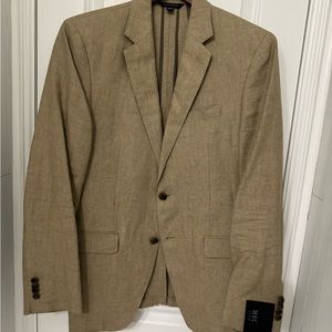 Banana Republic Linen Suit jacket 38R slim fit. Tan